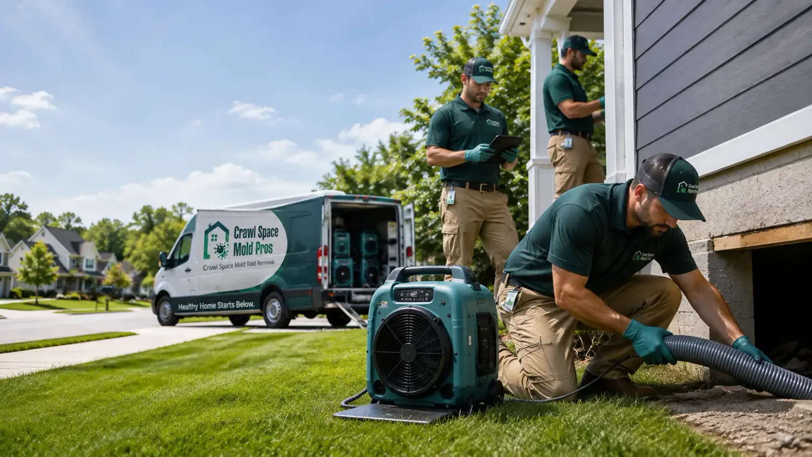 Crawl Space Mold Removal in Miles, IA